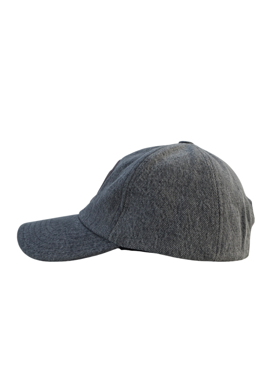 GREY DENIM CAP