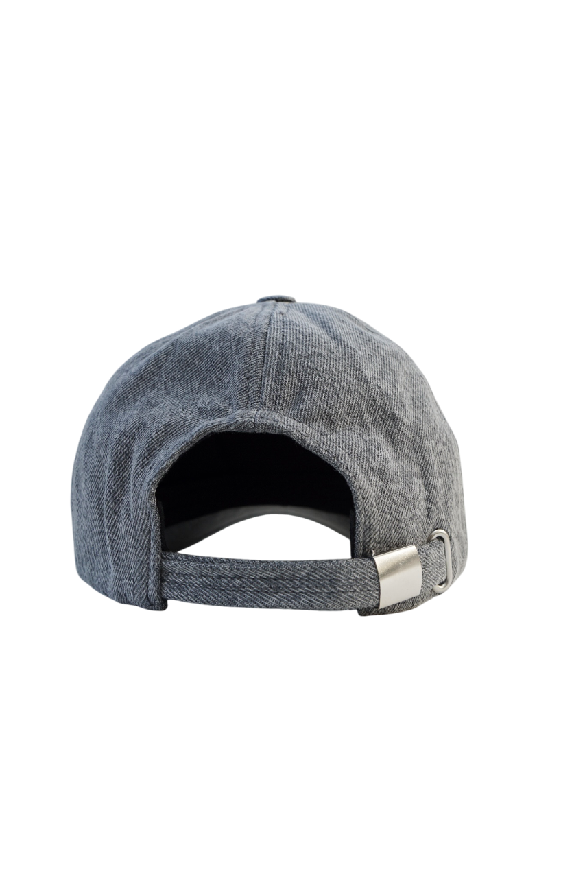 GREY DENIM CAP