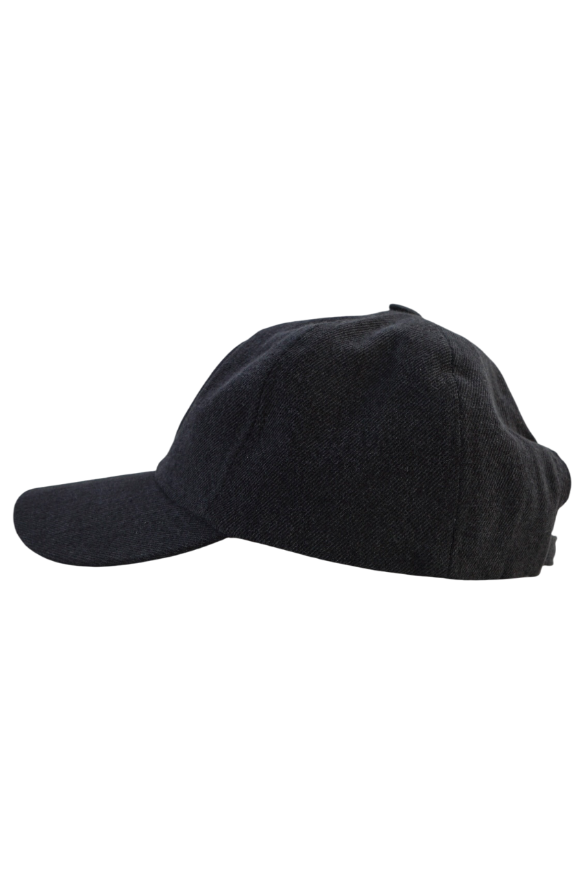 BLACK DENIM CAP